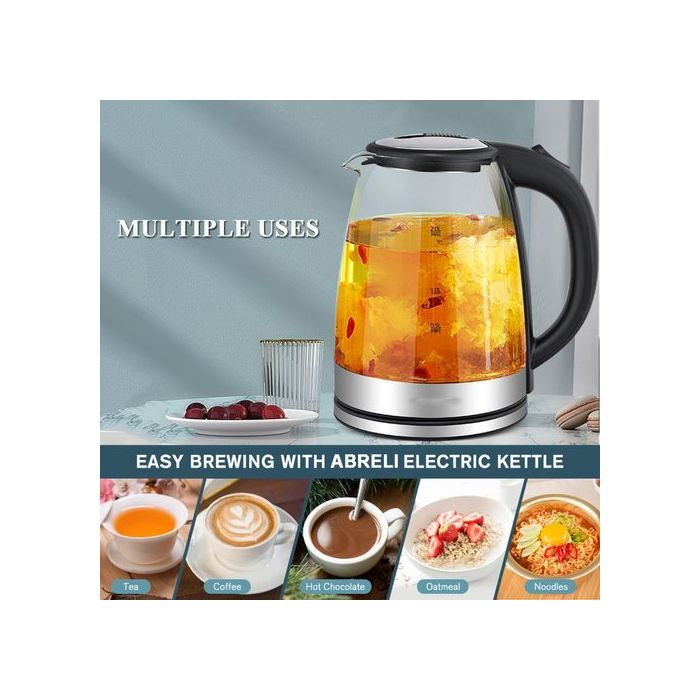 Bouilloire électrique température réglable 1,8L Tea Colours, filtre