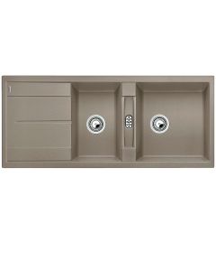 Evier Cuisine Granite Metra 8s - 116*50 - BLANCO - GREGE