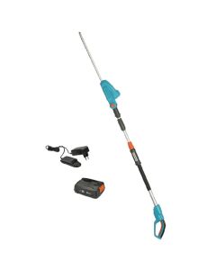 GARDENA - Taille-haie télescopique sur batterie THS 42/18V P4A kit prêt à l'emploi