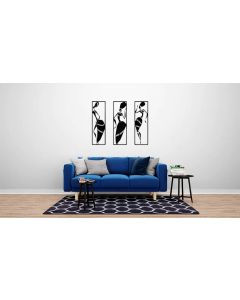 Tableau Mural African Women Over Head