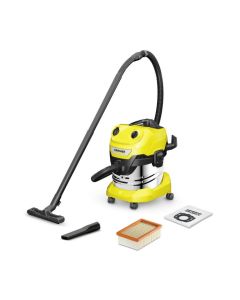 Aspirateur Multifonction KÄRCHER WD4 S-V - 1.628-260.0 - 1000 W - Noir & Jaune