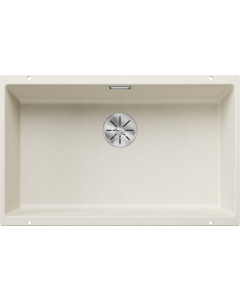 Evier Cuisine Granite Sous Plan Subline - 70*40 - BLANCO - BLANC SOFT