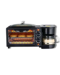 Four électrique 3 en 1 ANTCOOL - sk145 - 2800W - 220V - Noir