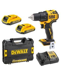 Perceuse-Visseuse Compacte DEWALT XR DCD778 - 18V - 2Ah Li-Ion Brushless - Garantie 3 Ans