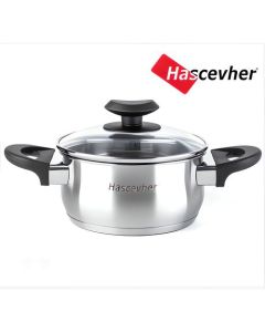 Marmite - Inox 18/10 - Noir - 24cm-Turquie