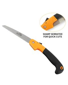 Scie à Main Pliante - Arbres et Coupe du Bois - 7" 180mm - JUSTER