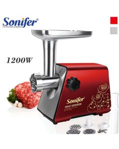 Hachoir à Viande Électrique Sonifer SF-5002 - 1200W - Rouge
