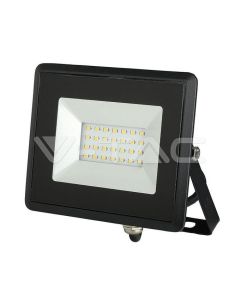 Projecteur LED Etanche noir- 20W - Lumière Blanche (6500K) SKU5948 V-TAC