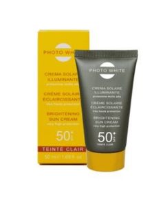 Crème Solaire Éclaircissante Teinte Claire SPF50+ - Nan - 50ml