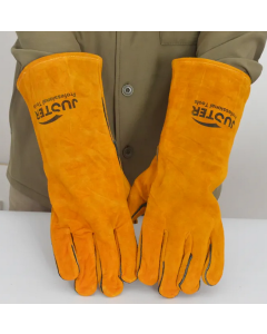 Gants de soudage en cuir 10.5 pouce - résistants à la chaleur - juster
