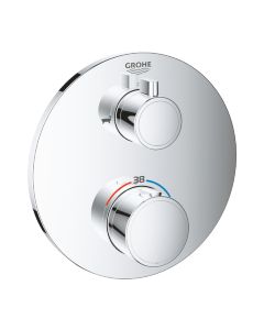 Façade Thermostatique Bidet et Douche Grohe - 24077000 - Ronde - Standard