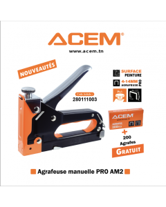 ACEM - AGRAFEUSE MANUELLE PRO AM2