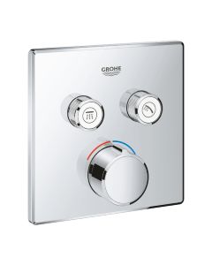 Façade mitigeur douche GROHE - 2914800 - SmartControl - carré 