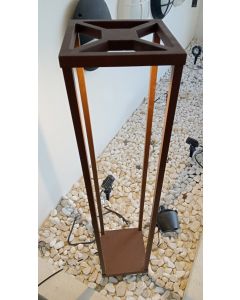 POTEAU EXTERIEUR MARRON LED 12W 3000K 220V 80CM