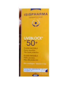 Isispharma UVEBLOCK 50+ Fluide Invisible - Protection Solaire