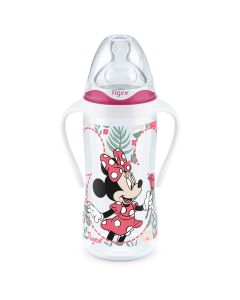 Biberon Minnie avec Poignées 300ml - Tigex - Puériculture Bébé
