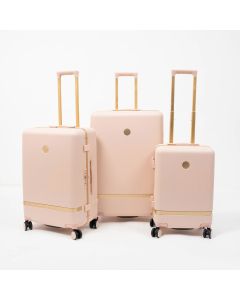 Set de 3 Valises Rigides Rose Poudré Titou -... | Arkan.tn
