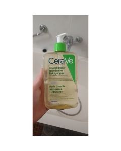 CeraVe Huile Lavante Moussante Hydratante 473ml - Peaux Sèches