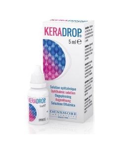 Keradrop Flacon 5 ml - Collyre Hydratant Yeux Secs | Boticinal