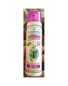 Puressentiel Répulsif Poux 75ml | Protection Efficace