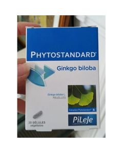 Pileje Phytostandard Ginkgo Biloba - Mémoire & Concentration