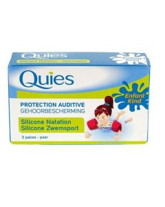 Quies Boules Quies Silicone Natation Enfant - Protection Auditive