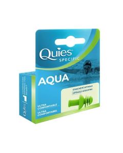 Bouchons d'Oreilles Silicone Natation Adulte - Quies - 1 Paire