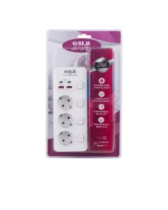 Multiprises SLM 3 Prises + 2 USB + 2 USB-C 3000W
