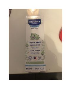 Mustela Hydra Bébé Crème Visage 40ml - Hydratation Quotidienne