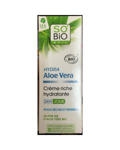 Crème Riche Hydratante So' Bio Etic 50ml - Peaux Sèches