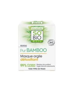 So'Bio Étic Masque Argile Détox 50 ml - Purifiant & Éclat