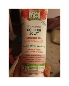 Shampooing Couleur Éclat Hibiscus 250 ml - So'Bio étic