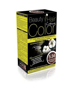 Beauty Hair Color - Coloration Châtain Clair Lumineux 5.34