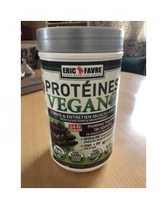 Protein Vegan Chocolat Noisette - Eric Favre - Sport 750g