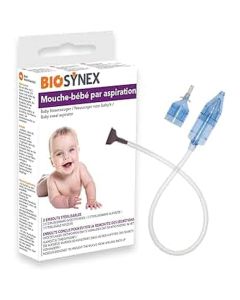 Biosynex Mouche Bébé par Aspiration - Hygiène Nasale Douce