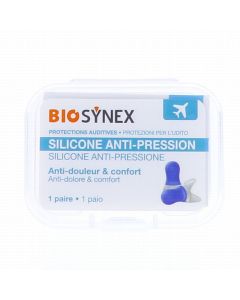 Bouchons d'Oreilles Silicone Adulte Biosynex - Protection