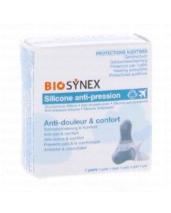Bouchons d'Oreille Silicone Enfant - Biosynex - 1 Paire