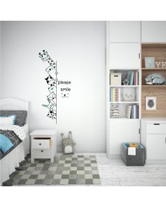 Sticker mural Artzy Animal Be Happy D: 57x137 cm