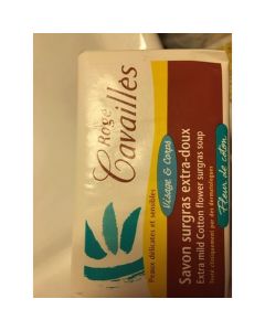Rogé Cavaillès Savon Solide Extra Doux Fleur de Coton - Peaux