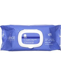 Uriage Bébé Lingettes Nettoyantes 70 pièces - Douceur & Propreté