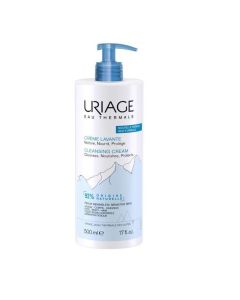 Uriage Crème Lavante 500ml - Nettoyant Doux Peaux Sensibles