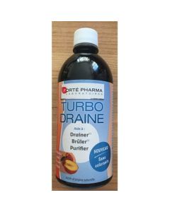 Turbo Draine Pêche 500 ml | Complément Minceur | Boticinal