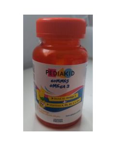 Pediakid Gommes Omega 3 - Concentration & Mémoire Enfant