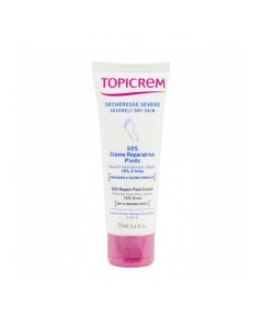 Topicrem SOS Crème Réparatrice Pieds 75 ml - Soin Intense