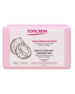 Topicrem Pain Surgras Douceur 150g - Peaux Sensibles