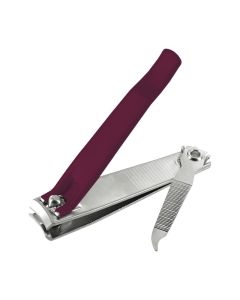 Coupe-Ongles 8cm Bordeaux - Beauty Charm - Précision & Style