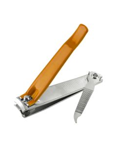 Beauty Charm Coupe-ongles 8cm Jaune - Précision & Hygiène