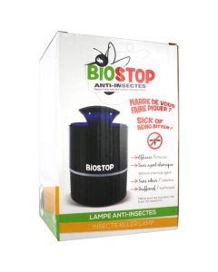 Lampe Anti-Insecte Biostop - Éloigne Moustiques & Insectes