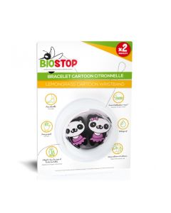Bracelet Citronnelle Biostop - Répulsif Anti-Moustiques (Lot de