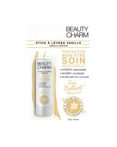 Stick Lèvres Vanille - Beauty Charm - Hydratant & Protecteur